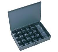 Durham 204-95-Ind Gris Gray Roul froid Individu Small Scoop Box 13-3 / 8 """" ""Largeur x 2"" ""Hauteur x 9-1 / 4"" ""Profondeur 21 Compartiment