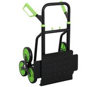 DURHAND Chariot monte-escaliers pliable chariot de transport avec cadre en acier max. 120kg