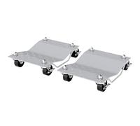 DURHAND Chariots de manutention de Voiture 680 kg 40,5 x 30 x 13,5 cm Gris