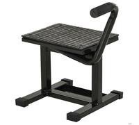 DURHAND Lève-Moto Robuste Tout-Terrain Hauteur Réglable 150 kg Béquille d'Atelier | Aosom France