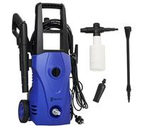 DURHAND Nettoyeur Haute Pression 1600W Débit 432 L/h 23,5x27x68 cm Bleu