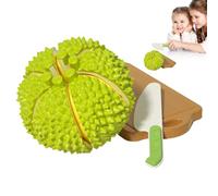 Durian Jouet de Coupe - Jeu de Simulation, Accessoire de Cuisine éducatif | Finge Fruit Game, Fun Learning Tool avec Design interactif pour de 3 Ans et Plus dans la Salle