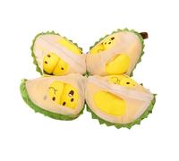 Durian peluches en peluche - jouets en peluche duririan en peluche doux, de fruits durian mignonne | Oreiller créatif de simulation pour, oreiller de lance de durian en peluche, simulat