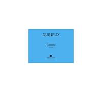 Partitions Classique Jobert Durieux Frederic - Gemme - Orgue Orgue