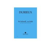 DURIEUX - SO SCHNELL... - SOPRANO, ENSEMBLE ET ÉLECTRONIQUE