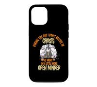 During The Day I Don't Believe in Ghosts, Funny Open Minded Coque pour iPhone 12/12 Pro