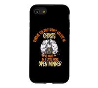 During The Day I Don't Believe in Ghosts, Funny Open Minded Coque pour iPhone SE (2020) / 7/8