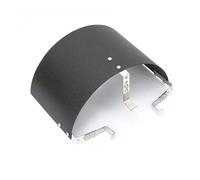 Durite Admission Air Filtres À Air Universels Couvercle Protection Réglable En Acier Inoxydable Filtre D'admission D'air Froid Couvercle Protection Thermique D'Admission D'Air(Le noir)