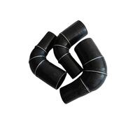 Durite Admission Air Joint Tuyau Coudé Silicone 90 Degrés Refroidisseur Intermédiaire Voiture Pièces Liquide Refroidissement D'admission Turbine(ID60mm-76mm)
