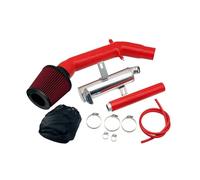 Durite Admission Air Pour Abarth 500 595 695 Kit D'admission En Silicone Modifié Avec Réservoir D'essuie-glace/filtre À Air Aluminium (kit D'échangeur Avant Requis)(Red)