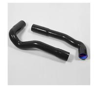 Durite Admission Air Pour BMW E36 325i/328i/330i/M3 1992-1997 Kit Tuyaux Refroidissement En Silicone Bleu Rouge Noir 2 Pièces/ensemble 42 Mm D'Admission D'Air(Le noir)