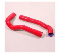 Durite Admission Air Pour BMW E36 325i/328i/330i/M3 1992-1997 Kit Tuyaux Refroidissement En Silicone Bleu Rouge Noir 2 Pièces/ensemble 42 Mm D'Admission D'Air(Rouge)