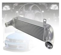 Durite Admission Air Pour BMW E46 318d M47N 320d /Cd/td M47N 330d/Cd/xd M57N 2003 Refroidisseur Intermédiaire Compétition En Aluminium Argent/noir Tuyau D'admission D'air(Argent)