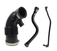 Durite Admission Air Pour BMW F20 F21 F30 Tuyau D'admission D'air Filtré Avec Anneau En Acier 11157608144 11157614690 13717597586(1 Set)