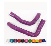 durite admission air Pour Chevy petit bloc pour Camaro SBC | Kit de durites de liquide de refroidissement de radiateur en silicone 1971-1988(Violet)
