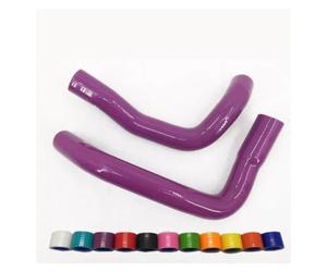 durite admission air Pour Chevy petit bloc pour Camaro SBC | Kit de durites de liquide de refroidissement de radiateur en silicone 1971-1988(Violet)