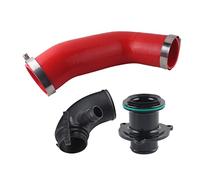 Durite Admission D'Admission Air Pour Golf 7 EA888 Gen3 Voiture Turbo Entrée Sortie Mise À Niveau Tuyaux Tubes D'admission Turbo Silencieux Supprimer (Couleur : Rouge)