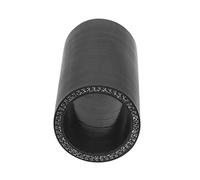 Durite Admission D'Admission d'air ID 30mm/38mm/40mm/45mm/50mm/55mm/60mm/65mm Coupleur en Silicone Droit Renforcé pour La Tuyauterie D'admission Refroidisseur Intermédiaire Voiture (Taille : 50mm Bla