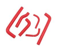 Durite Admission Pour Modèles Gas EC 200 250 300 999 2000 2001 2002 2003 2004 2005 2006 Kit Tuyaux Tubes Refroidissement Silicone Radiateur Liquide Refroidissement(Rouge)