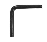 Durite D'Admission D'Air 150*150MM Noir 90 Degrés 9.5/11/13/16/19/22/25/28/32/35/40/45/48/54MM Coude Coupleur De Tuyau En Silicone Tube Refroidisseur Intermédiaire Tuyau D'Admission D'Air(25mm ID 35mm