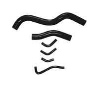 Durite d'admission d'air Durite De Liquide De Refroidissement En Plastique Pour Lancer Pour EVO 1 2 3 Pour Evolution I II III CD9A/CE9A 4G63T 1992-1996(6 full kits - blac)