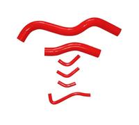 Durite d'admission d'air Durite De Liquide De Refroidissement En Plastique Pour Lancer Pour EVO 1 2 3 Pour Evolution I II III CD9A/CE9A 4G63T 1992-1996(6 full kits - Red)