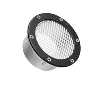 Durite D'admission d'air pour Benz 3 Pouces Voiture Évent Course Admission Pare-Chocs Évent Conduit D'entrée Filtre À Air Froid Poussière Conduit d'air Grille Tuba D'admission Voiture(3inch Black)