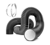 Durite d'air en silicone Réchauffeur D'air Flexible Et Évolutif Longueur 2m/2.5m/5m Tuyau De Sortie Chauffage Stationnement Diesel Pour Voiture Tuyau d'admission air froid(5m)