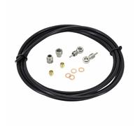Durite Frein Disque Action Noir 2.5m (Kit Avec 4 Banjos Complets) Universel Pour Shimano Et Autres Frein - Gaine Hydraulique