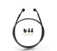 Durite De Frein Hydraulique pour Avant pour Harley Low Rider pour Super Glide 1996-2006 Frein Durite Frein(118cm Black)