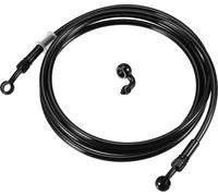 Durite De Frein Pour Moto, Tuyau Hydraulique De Frein Avec Raccord En Banjo / Intérieur Pour Moto Tout-Terrain / Longueur Durable De 220 Cm / 1 Ensemble