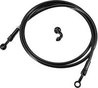 Durite De Frein Pour Moto, Tuyau Hydraulique De Frein Avec Raccord En Banjo / Intérieur Pour Moto Tout-Terrain / Longueur Durable De 160 Cm / 1 Ensemble