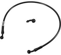 Durite De Frein Pour Moto, Tuyau Hydraulique De Frein Avec Raccord En Banjo / Intérieur Pour Moto Tout-Terrain / Longueur De 70 Cm / 1 Ensemble Résistant