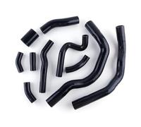 Durite de radiateur Compatible Avec Mini Pour Cooper S Pour R53 Hatchback 2000 2001 2002 2003 2004 2005 2006 Kit Durites Refroidissement Pour Radiateur(Black)