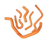 Durite de radiateur en Silicone pour Honda Civic série B Type R DC2 EK4 EK9 B16A/B diamètre 32 mm 1992-2000 (Orange)