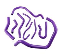 Durite De Radiateur Pour Civic SOHC D15 D16 EG EK 1.6L 1992-2000 | Trousse en silicone Durite Échangeur D'Air(PURPLE)