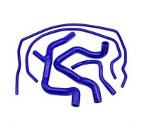 Durite de Refroidissement de radiateur pour Ford Focus RS MK2 2009-2015 kit de durites d'eau de radiateur en Silicone pièces de Rechange pour Tube de Refroidissement de radiateur (Bleu)