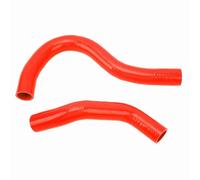 Durite de Refroidissement Radiateur Silicone 2 Pcs, Résistante à la Chaleur pour EP3 Si SiR Type R K20A3 2002-2005 - Haute Résistance, Étanchéité Optimale, Remplacement (Rouge)