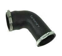 Durite de refroidisseur intermédiaire TURBORURY, compatible avec AUDI A4 B6 1.9 TDI 8E0145837F, substitut de haute qualité, renforcé de Kevlar, NBR-CR, testé