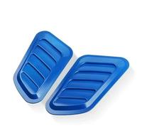 Durite de turbine d'admission Pour JEEP pour Commander 2018-2023, Scoop d'admission de débit d'air Capot Couvercle d'évent Turbo pour évents ABS Voiture( A/Blue)