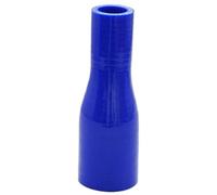 Durite de turbine d'admission Pour l'air ou l'eau 90mm à 80mm tuyau de connecteur d'entrée de réducteur en Silicone renforcé droit( Blue)