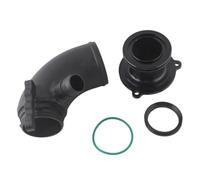 Durite de turbine d'admission Pour VW pour Golf MK7 pour GTI pour Sportwagen 1.8T 2.0T voiture Turbo entrée sortie mise à niveau tuyaux d'admission Turbo silencieux supprimer(Black)