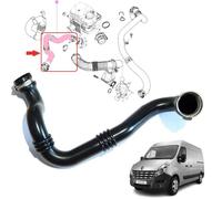 Durite de turbo, tuyau air intercooler compatible pour Renault Master 3 Nissan NV400 et Opel Movano 2.3 dci - 8200753502