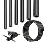 Durite Depression Turbo 2M Lot De 6 Durites En Silicone Id 3/4/5/6/8/10Mm Tuyau Silicone Avec Coupe-Durite Pression 130 Psi Tu