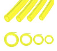 Durite d'Essence 1.5m Tuyaux d'Essence Durites de Carburant 2x3.5mm, 2.5x5mm, 3x5mm, 3x6 mm pour Tronçonneuses Soufflante Tondeuse à Gazon 4 Pièces