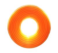 Durite d'essence Replay PU 5x9 TRANSPARENT ORANGE 20 M
