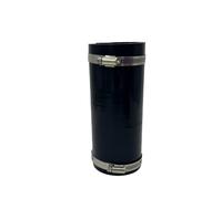 durite essence Conduits de pression et durites Tuyau de refroidissement intermédiaire universel en silicone, 16 à 120 mm, droit, pour radiateur, turbo, accessoires automobiles(Black,100MM_ID 42MM)