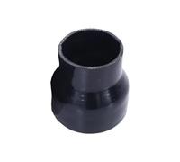 durite essence Conduits de pression et durites Tuyau réducteur en silicone droit, tuyau en silicone universel, tuyau d'admission turbo pour refroidisseur intermédiaire, tuyau de liquide(Black,ID55mm-6