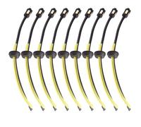 Durite Essence Débroussailleuse, 9 Pièces Tuyaux de Carburant avec Filtres compatible avec Tondeuse Tronçonneuse Taille-Haie, Flexible Résistante Étanche Remplacement Facile Universelle