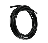 Durite essence en silicone noir, diamètre intérieur 3 mm, diamètre extérieur 6 mm, longueur 5 m. Support de température de -60 °C à +200 °C, adaptable comme durite lave glace et tuyau essence.